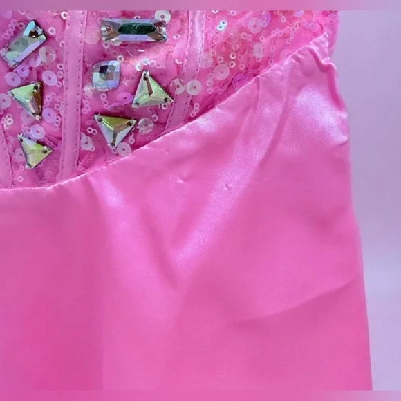 DEAL OF THE WEEK- Pink Strapless Dress - Picture 6 of 7